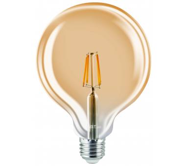 JUST LED JUSTLed-LED Filament Ε27/G125/12W/3000K/1300Lm AMBER (	B271212201)