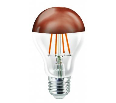 JUST LED JUSTLed-LED Filament Ε27/A60/8W/3000K/880Lm Copper (B276008401)