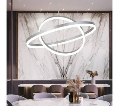 Inlight Κρεμαστό φωτιστικό LED 58W 3CCT (by switch on base) 6095-B-Golden