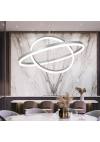 Inlight Κρεμαστό φωτιστικό LED 58W 3CCT (by switch on base) D:60cm (6095-B-Black)