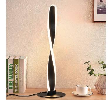 Inlight Επιτραπέζιο φωτιστικό από αλουμίνιο σε μαύρη ματ απόχρωση (3047-Black)