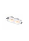 Inlight Χωνευτό σποτ από γύψο 2XGU10 D:21cm (Χ0015-WH)
