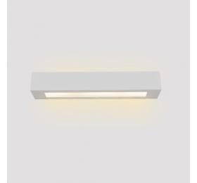 Inlight Επιτοίχιο φωτιστικό λευκό από γύψο 2xE14 D:45cm (43049-A-White)