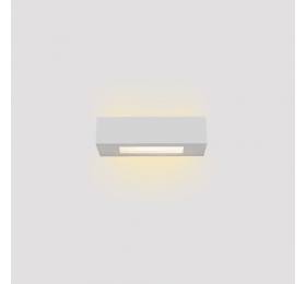Inlight Επιτοίχιο φωτιστικό λευκό από γύψο 1xE14 D:22cm (43049-C-White)