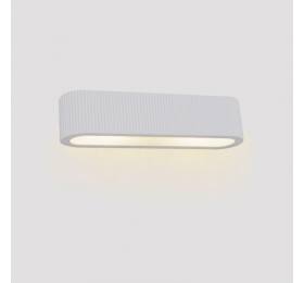 Inlight Επιτοίχιο λευκό φωτιστικό από γύψο 2XE14 D:35cm (43054-White)