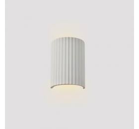 Inlight Επιτοίχιο λευκό φωτιστικό από γύψο 2XGU10 D:22cm (43055-White)