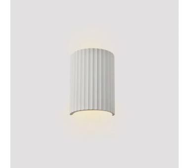 Inlight Επιτοίχιο λευκό φωτιστικό από γύψο 2XGU10 D:22cm (43055-White)