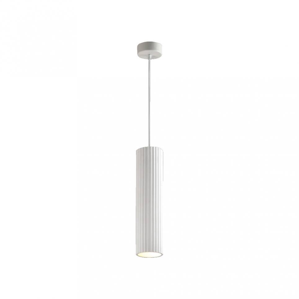 Inlight Κρεμαστό φωτιστικό λευκό από γύψο 1XGU10 D:30cm (4064-White)
