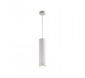 Inlight Κρεμαστό φωτιστικό λευκό από γύψο 1XGU10 D:30cm (4064-White)