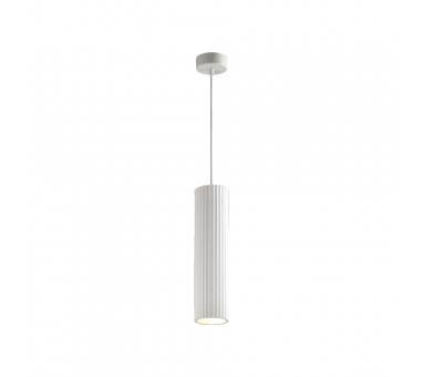 Inlight Κρεμαστό φωτιστικό λευκό από γύψο 1XGU10 D:30cm (4064-White)