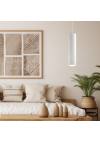 Inlight Κρεμαστό φωτιστικό λευκό από γύψο 1XGU10 D:30cm (4064-White)