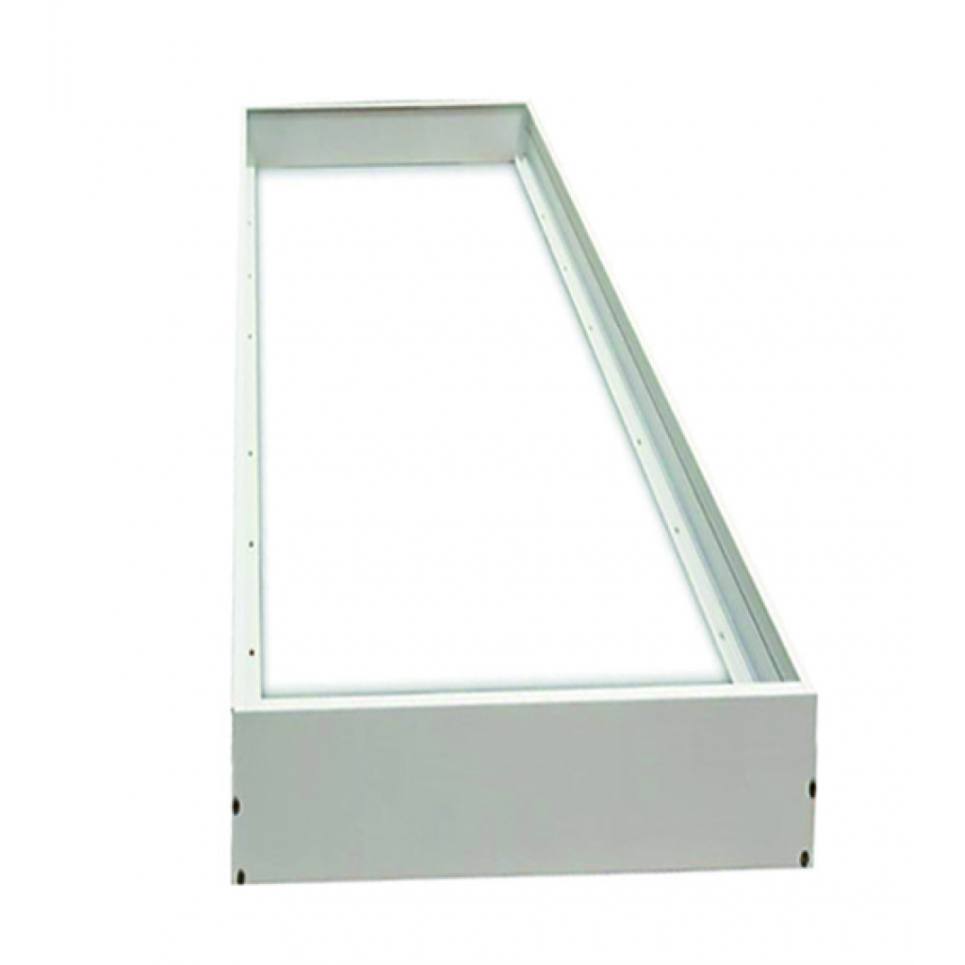 JUST LED Πλαίσιο Αλουμινίου για Παραλληλόγραμμο Led Panel D:120cmX30cmΧ5,8cm (200005)