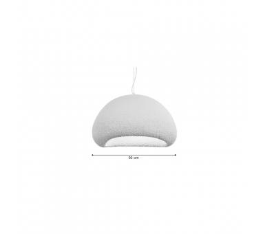 Inlight Κρεμαστό φωτιστικό από Fiberglass 1XE27 D:50cm (4067-Β)