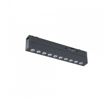 Inlight Φωτιστικό LED 20W 3CCT για Ultra-Thin μαγνητική ράγα σε μαύρη απόχρωση D:45X2,6X4,8cm (TMU0160-BL)
