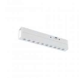 Inlight Φωτιστικό LED 20W 3CCT για Ultra-Thin μαγνητική ράγα σε λευκή απόχρωση D:45X2,6X4,8cm  (TMU0160-WH)