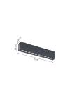 Inlight Φωτιστικό LED 20W 3CCT για Ultra-Thin μαγνητική ράγα σε λευκή απόχρωση D:45X2,6X4,8cm  (TMU0160-WH)