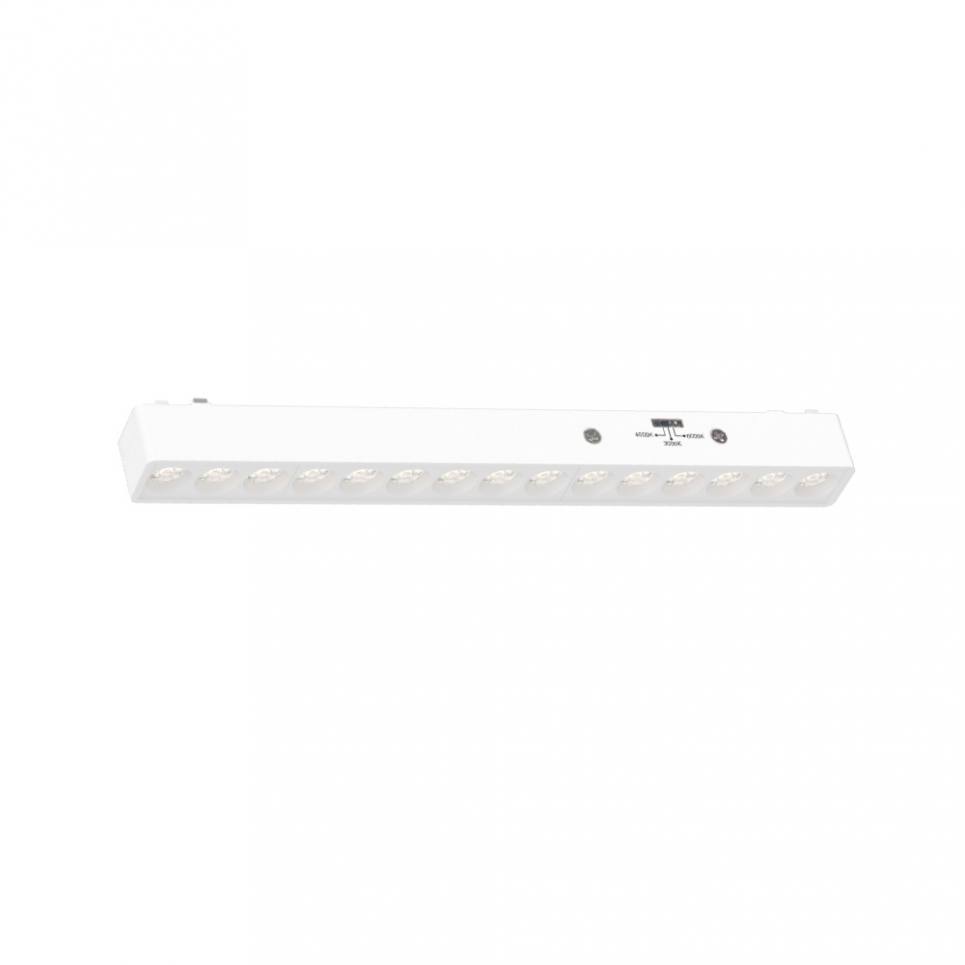 Inlight Φωτιστικό LED 15W 3CCT για Ultra-Thin μαγνητική ράγα σε λευκή απόχρωση D:33,8X2,6X2,4cm (TMU0020-WH)