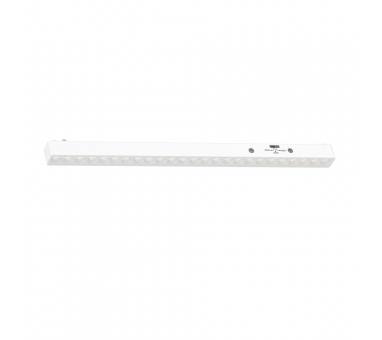 Inlight Φωτιστικό LED 25W 3CCT για Ultra-Thin μαγνητική ράγα σε λευκή απόχρωση D:55,5X2,6X2,4cm (TMU0030-White)