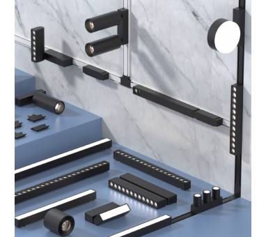 Inlight Γραμμικό φωτιστικό LED 30W 3CCT για ultra thin ράγα σε λευκή απόχρωση D:91,5X2,6X2,4cm (TMU0070-White)