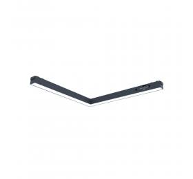 Inlight Γραμμικό φωτιστικό LED 24W 3CCT για ultra thin ράγα σε λευκή απόχρωση D:30X2,6X2,4cm (TMU0180-White)