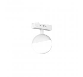 Inlight Φωτιστικό LED 6W 3CCT για Ultra-Thin μαγνητική ράγα σε λευκή απόχρωση D:10X10cm (TMU0150-White)