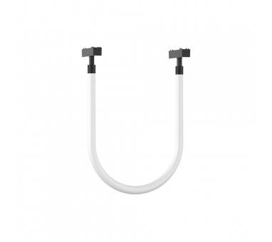 InLight Φωτιστικό LED 8W 3000K για Ultra-Thin μαγνητική ράγα σε μαύρη απόχρωση D:50cm (T04501-Black)