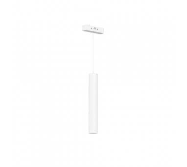 Inlight Κρεμαστό Φωτιστικό LED 6W 3CCT για Ultra-Thin μαγνητική ράγα σε λευκή απόχρωση D:3X30cm (TMU0210-White)