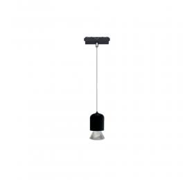 Inlight Κρεμαστό Φωτιστικό LED 7W 3CCT για Ultra-Thin μαγνητική ράγα σε μαύρη απόχρωση D:6,2X11cm (TMU0250-Black)