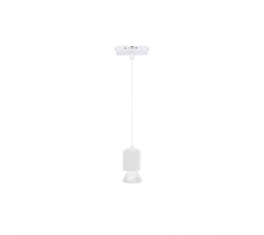 Inlight Κρεμαστό Φωτιστικό LED 7W 3CCT για Ultra-Thin μαγνητική ράγα σε λευκή απόχρωση D:6,2X11cm (TMU0250-White)