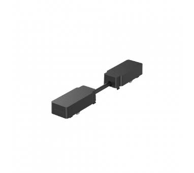 Inlight Εξάρτημα σύνδεσης για ρευματοδότηση μεταξύ Ultra Thin ράγών σε μαύρη απόχρωση (TC028-Black)