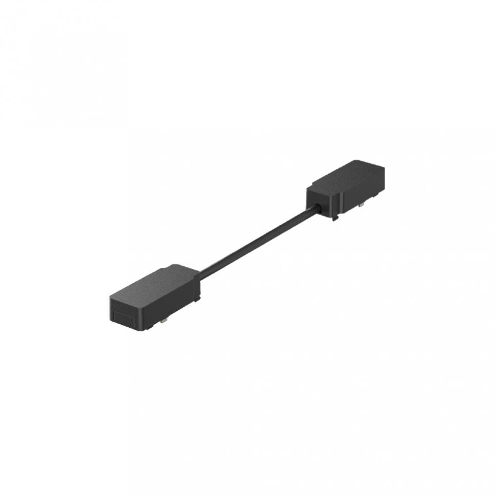 Inlight Εξάρτημα κάθετης σύνδεσης για ρευματοδότηση μεταξύ Ultra Thin ράγών σε μαύρη απόχρωση (TC029-Black)