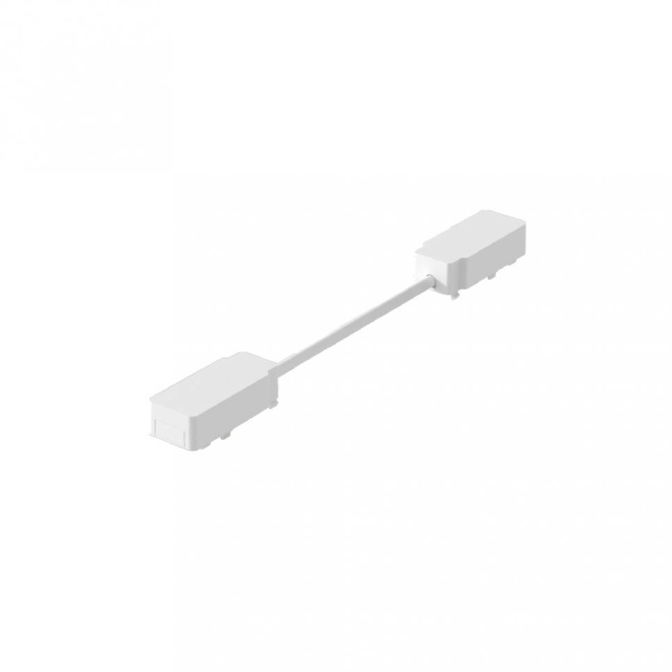 Inlight Εξάρτημα κάθετης σύνδεσης για ρευματοδότηση μεταξύ Ultra Thin ράγών σε λευκή απόχρωση (TC029-White)