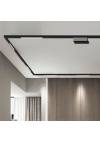 Inlight Φωτιστικό LED 30W 3CCT για μαγνητική ράγα σε μαύρη απόχρωση D:54,3X2,2X4,3cm (TM0030-Black)