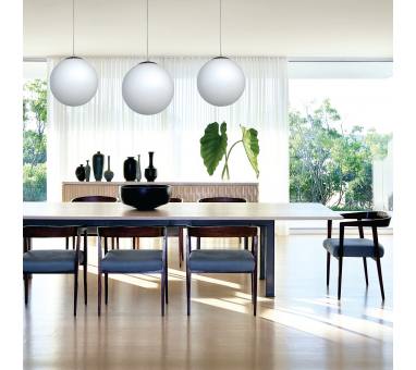 InLight Κρεμαστό Φωτιστικό Οροφής Λευκή Οπαλίνα 25cm – Ντουί E27 (4253-D)