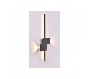 Inlight Επιτοίχιο Φωτιστικό LED Μαύρο 13W – Γραμμικό 60 cm (43043-BL)
