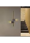 Inlight Επιτοίχιο Φωτιστικό LED Μαύρο 13W – Γραμμικό 60 cm (43043-BL)