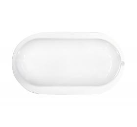 Heronia SLP-300 WHITE ΧΕΛΩΝΑ ΟΒΑΛ ΑΠΛΗ ΠΛΑΣΤΙΚΗ