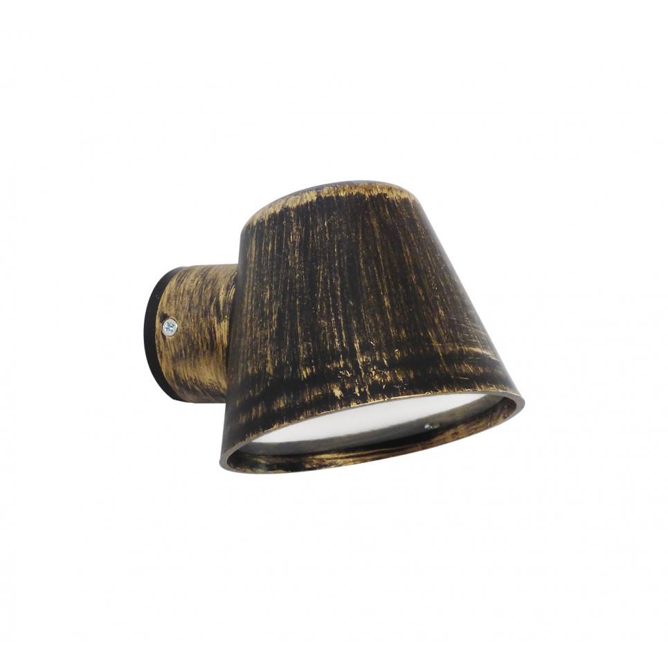 Heronia C-09 BRONZE 1/Φ ΑΠΛΙΚΑ GU-10 LED ΠΛΑΣΤΙ