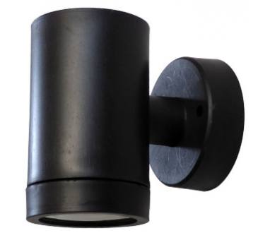 Heronia C-01 1/Φ BLACK ΣΠΟΤ ΠΛΑΣΤ.GU10-LED/EL