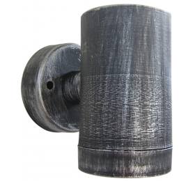 Heronia C-01 1/Φ SILVER ΣΠΟΤ ΠΛΑΣΤ.GU10-LED/EL