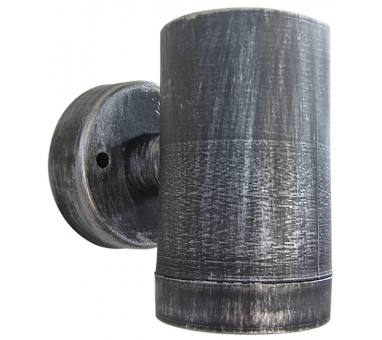 Heronia C-01 1/Φ SILVER ΣΠΟΤ ΠΛΑΣΤ.GU10-LED/EL