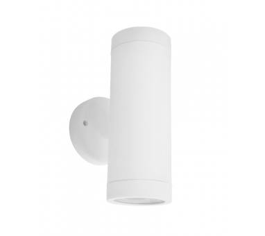 Heronia C-02 2/Φ WHITE ΣΠΟΤ ΠΛΑΣΤ.2XGU10-LED/EL