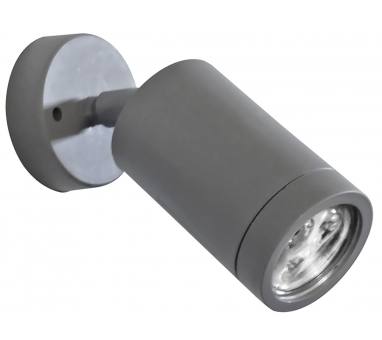 Heronia C-01ΚΕΥ GREY 1/Φ ΣΠΟΤ ΣΠΑΣ.GU10 LED/EL