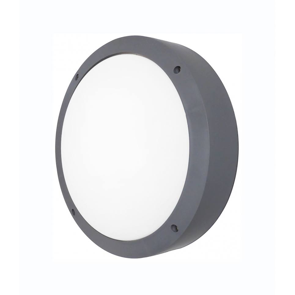 Heronia SLP-40Α GREY ΠΛΑΦΟΝ 2Ε/27 ΟΡΟΦΗΣ/ΤΟΙΧΟΥ