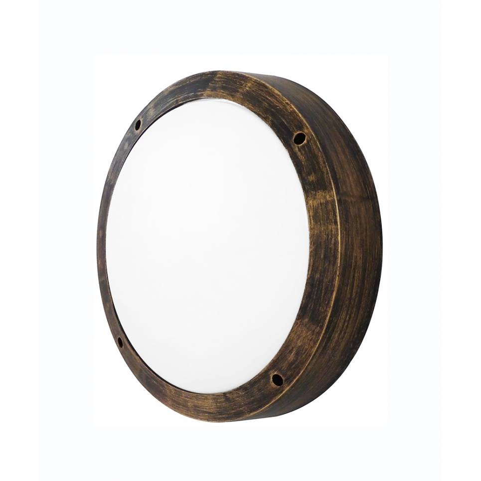 Heronia SLP-40Α BRONZE ΠΛΑΦΟΝ 2Ε/27 ΟΡΟΦΗΣ/ΤΟΙΧΟΥ