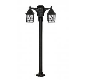 Heronia LP-710ΕΒ 2Φ 100cm BLACK ΕΔΑΦΟΥΣ ΠΛΑΣΤΙΚΟ