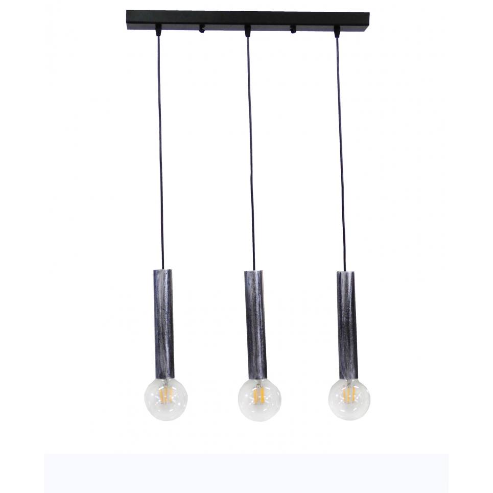 Heronia S-42RAGA 3/L SILVER ΚΡΕΜΑΣΤΟ ΣΩΛΗΝΕΣ