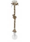 Heronia Ε/27Κ ROPE-ΜΙΧ 1/Φ WHITE-BRONZE ΚΡΕΜΑΣΤ