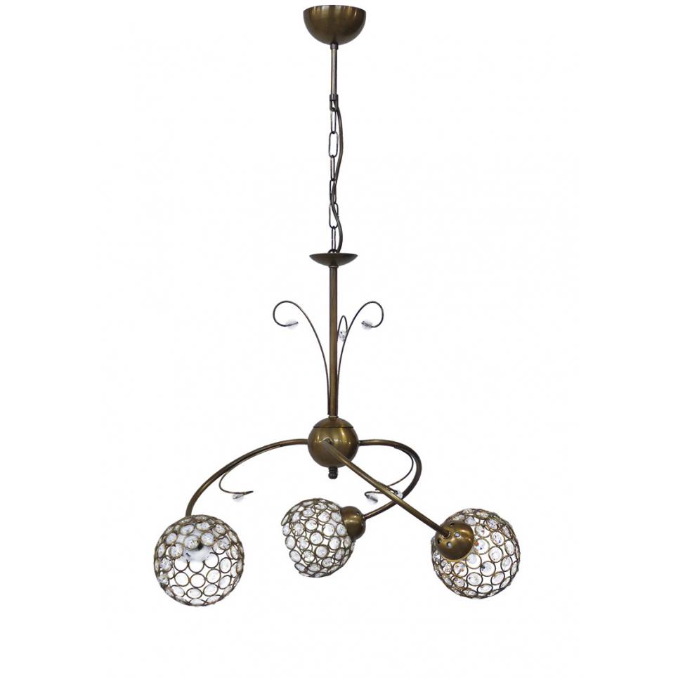 Heronia CHRIS 3/L BRONZE ΠΟΛΥΦΩΤΟ ΚΡΥΣΤΑΛΛΟ