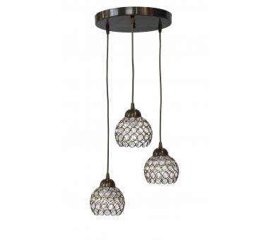 Heronia CHRIS/3L PENDEL BRONZE ΚΡΥΣΤΑΛΛΟ